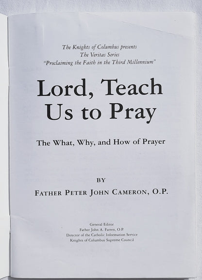 Herr, lehre uns beten von Pater Peter John Cameron (Gut, 2000, Taschenbuch, 28 Seiten, Katholischer Informationsdienst)
