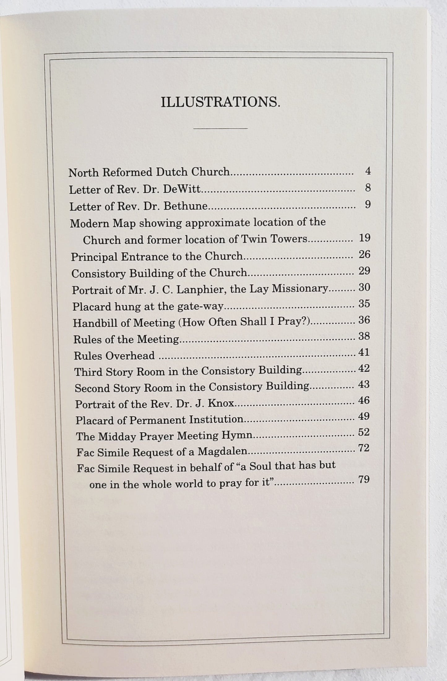 The New York City Noon Prayer Meeting by Talbot Chambers (Good, 2002, Pbk, 135 pages, Wagner Publications)