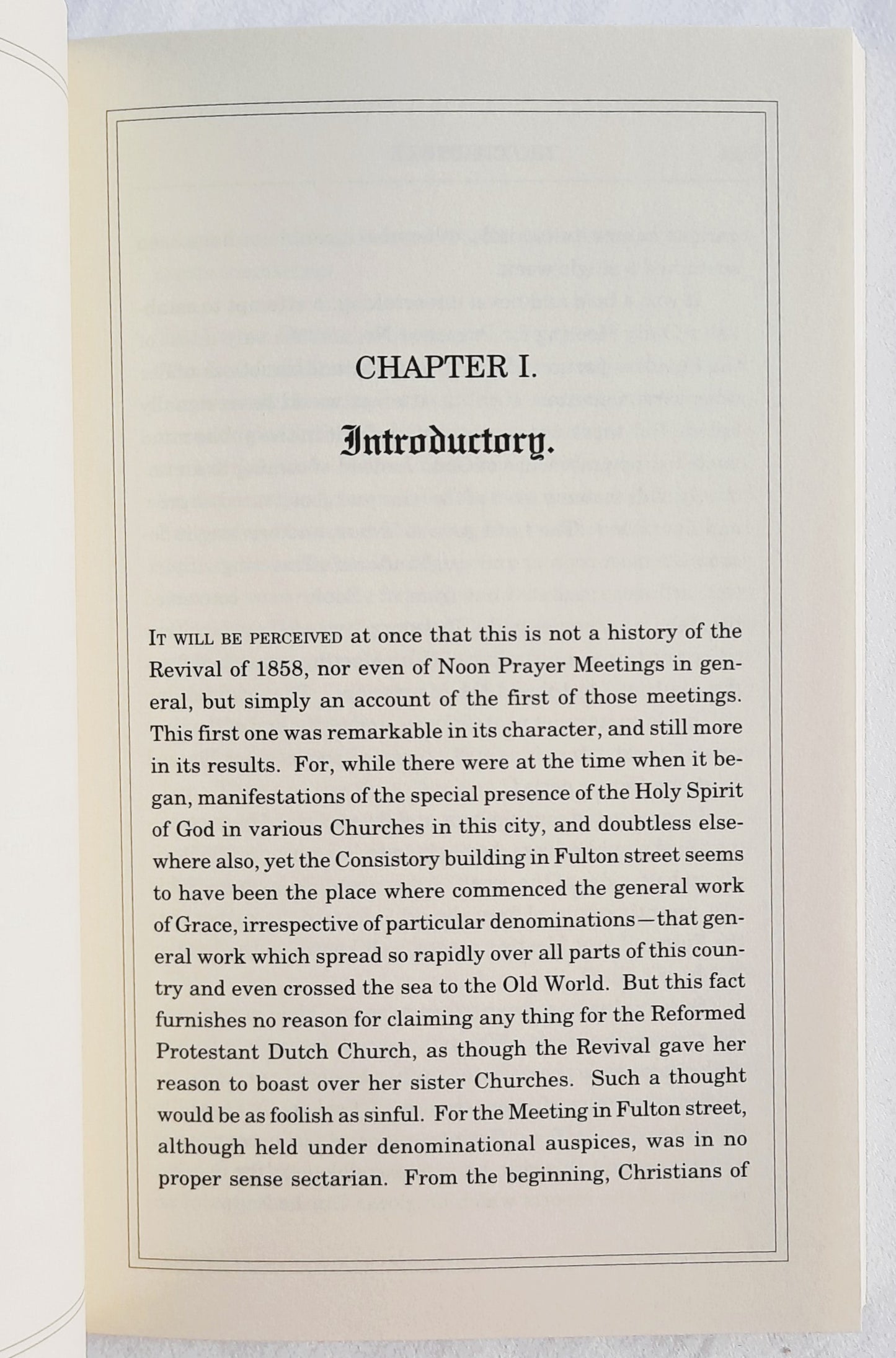 The New York City Noon Prayer Meeting by Talbot Chambers (Good, 2002, Pbk, 135 pages, Wagner Publications)