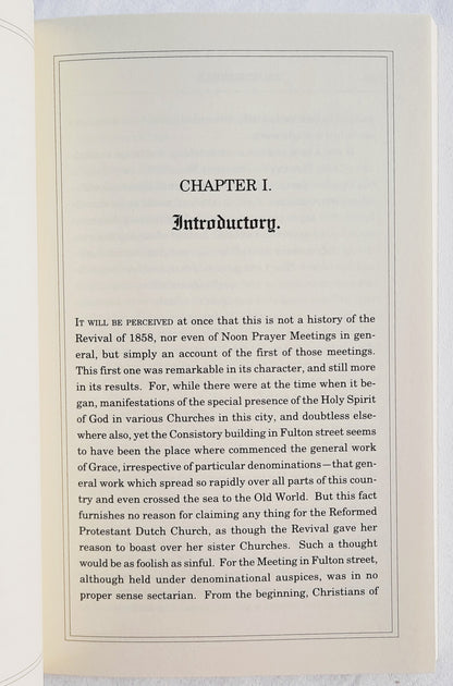 The New York City Noon Prayer Meeting by Talbot Chambers (Good, 2002, Pbk, 135 pages, Wagner Publications)