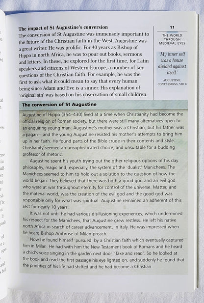 Faith in the Medieval World by G.R. Evans (New, 2002, Pbk, 160 pages, Lion Publishing)