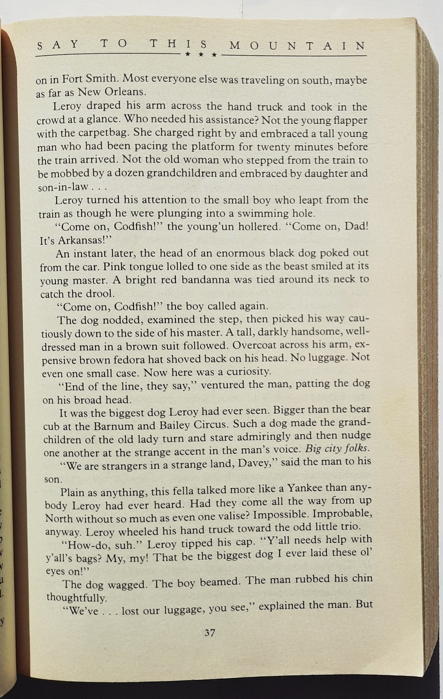 Say to This Mountain by Bodie Thoene (Shiloh Legacy #3, Good, 1993, Pbk, 447 pages, Bethany House)