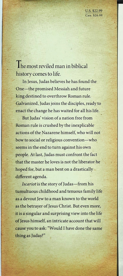 Iscariot: Ein Judas-Roman von Tosca Lee (Neu, 2013, geb., 352 Seiten, Howard Books)