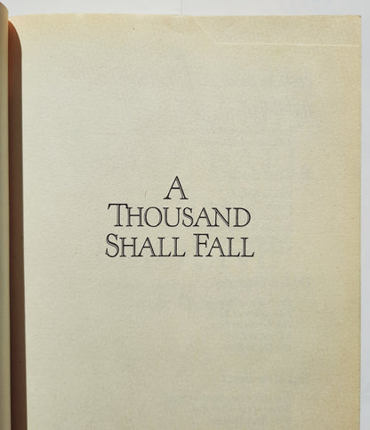 A Thousand Shall Fall by Bodie Thoene (Shiloh Legacy #2, Very Good, 1992, Pbk, 428 pages Bethany House)