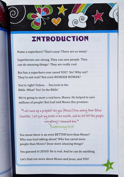 Moses and Jesus and Me! by Rose Publishing (New, 2018, Pbk, 222 pages, Tyndale Kids)
