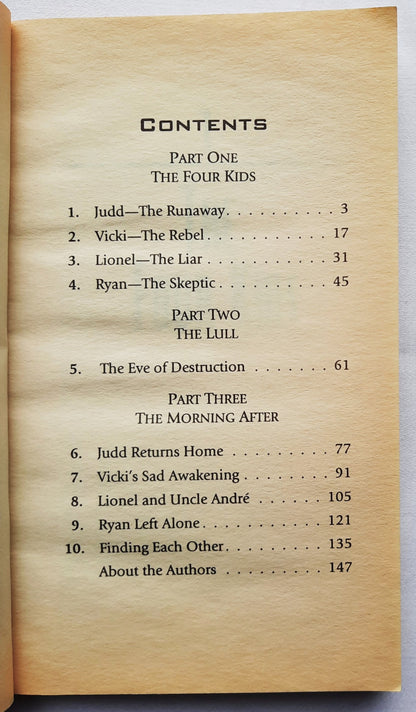 The Vanishings by Jerry B. Jenkins; Tim LaHaye (Left Behind Kids #1, Good, 1988, PBK, 160 pages, Tyndale House)