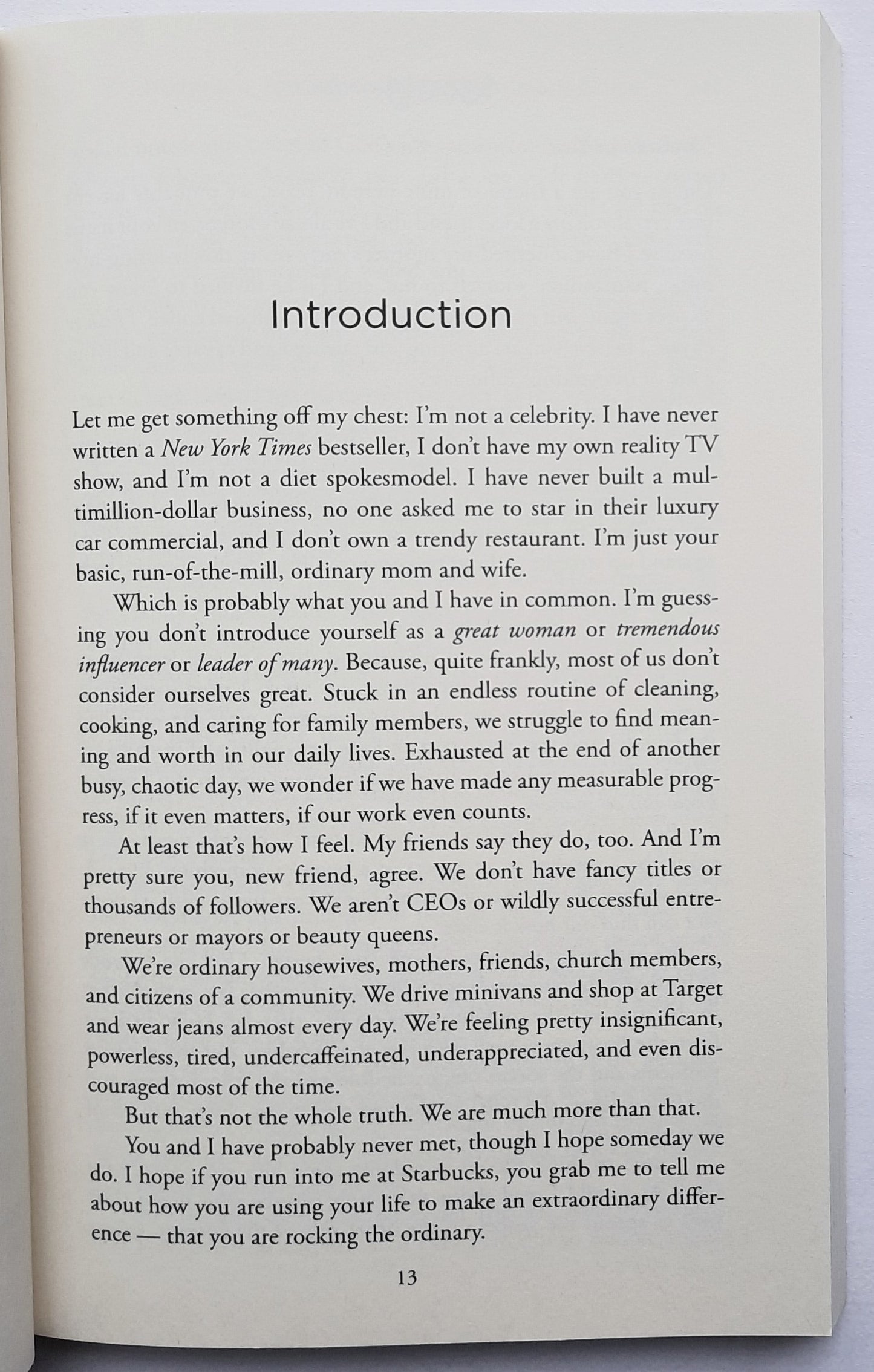 Rocking Ordinary: Holding It Together with Extraordinary Grace von Lea Ann Garfias (Neu, 2016, TB, 192 Seiten, New Leaf Publishing)