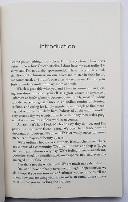 Rocking Ordinary: Holding It Together with Extraordinary Grace von Lea Ann Garfias (Neu, 2016, TB, 192 Seiten, New Leaf Publishing)