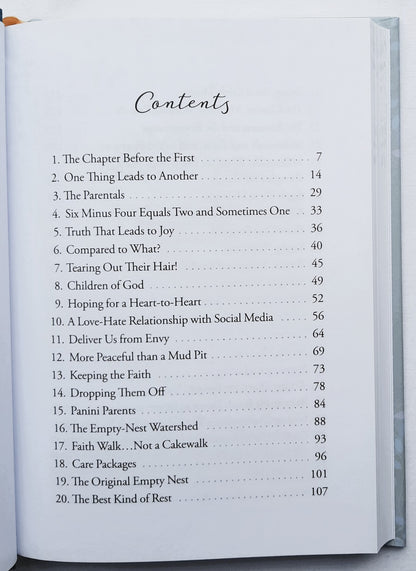 A View from an Empty Nest by Bonnie Sparrman (New, 2018, HC, 224 pages, Harvest House)