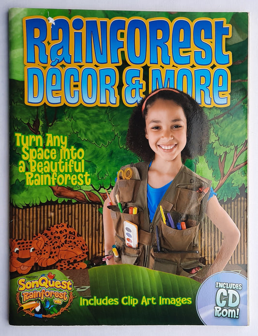 Rainforest Decor & More by Gospel Light (SonQuest Rainforest VBS, New, 2010, Pbk, 88 pages, Gospel Light)
