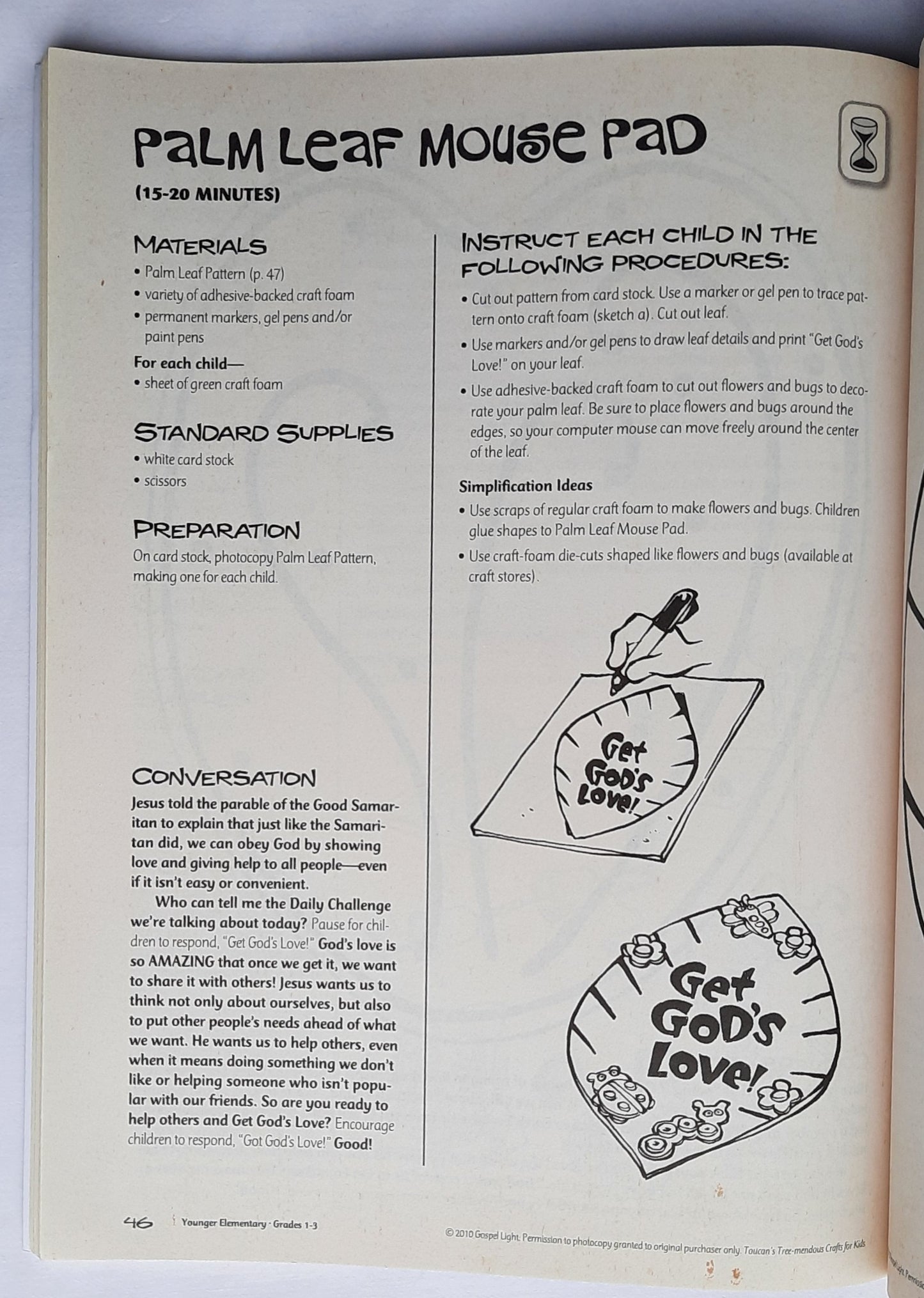 Toucan's Tree-Mendous Crafts for Kids by Gospel Light (SonQuest Rainforest, New, 2010, Pbk, 80 pages, Gospel Light))