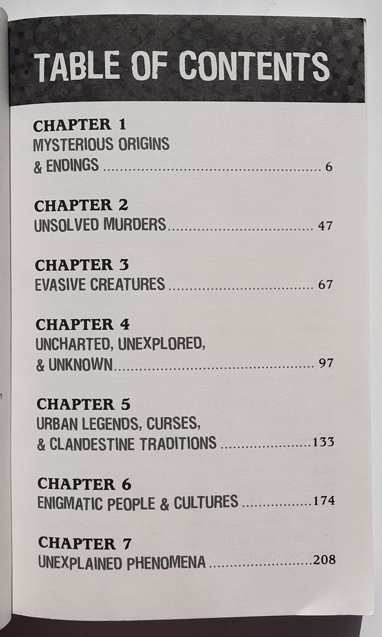Unsolved Mysteries by Patricia Barnes-Svarney; Fiona Broome et al (Very good, 2017, Pbk, 272 pages, Publications International)