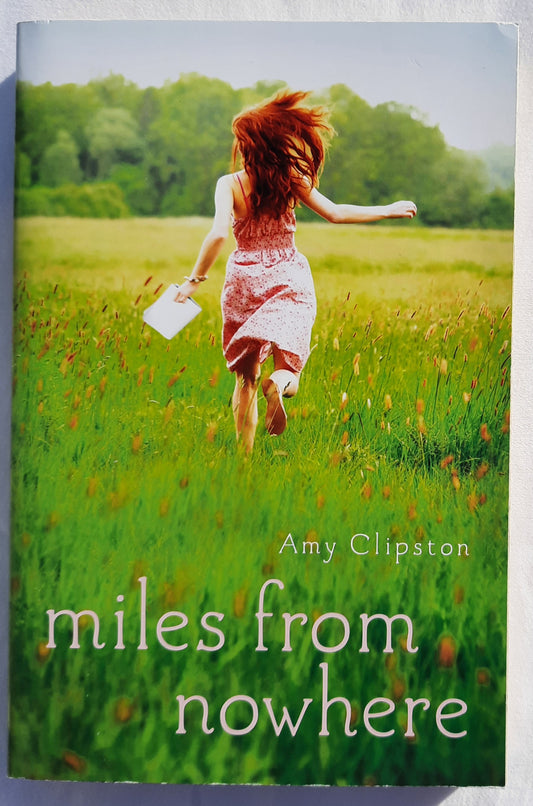 Miles From Nowhere by Amy Clipston (Like new, 2015, Pbk, 288 pages, Zondervan)