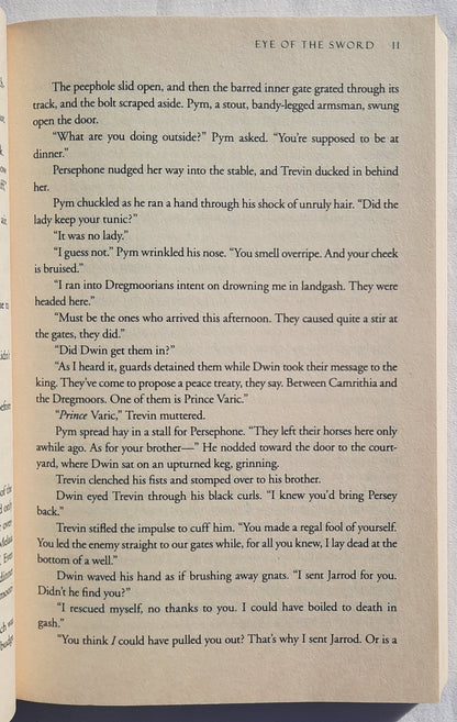 Eye of the Sword #2 by Karyn Henley (Angelaeon Circle, Very good, 2012, Pbk, 256 pages, WaterBrook Press)