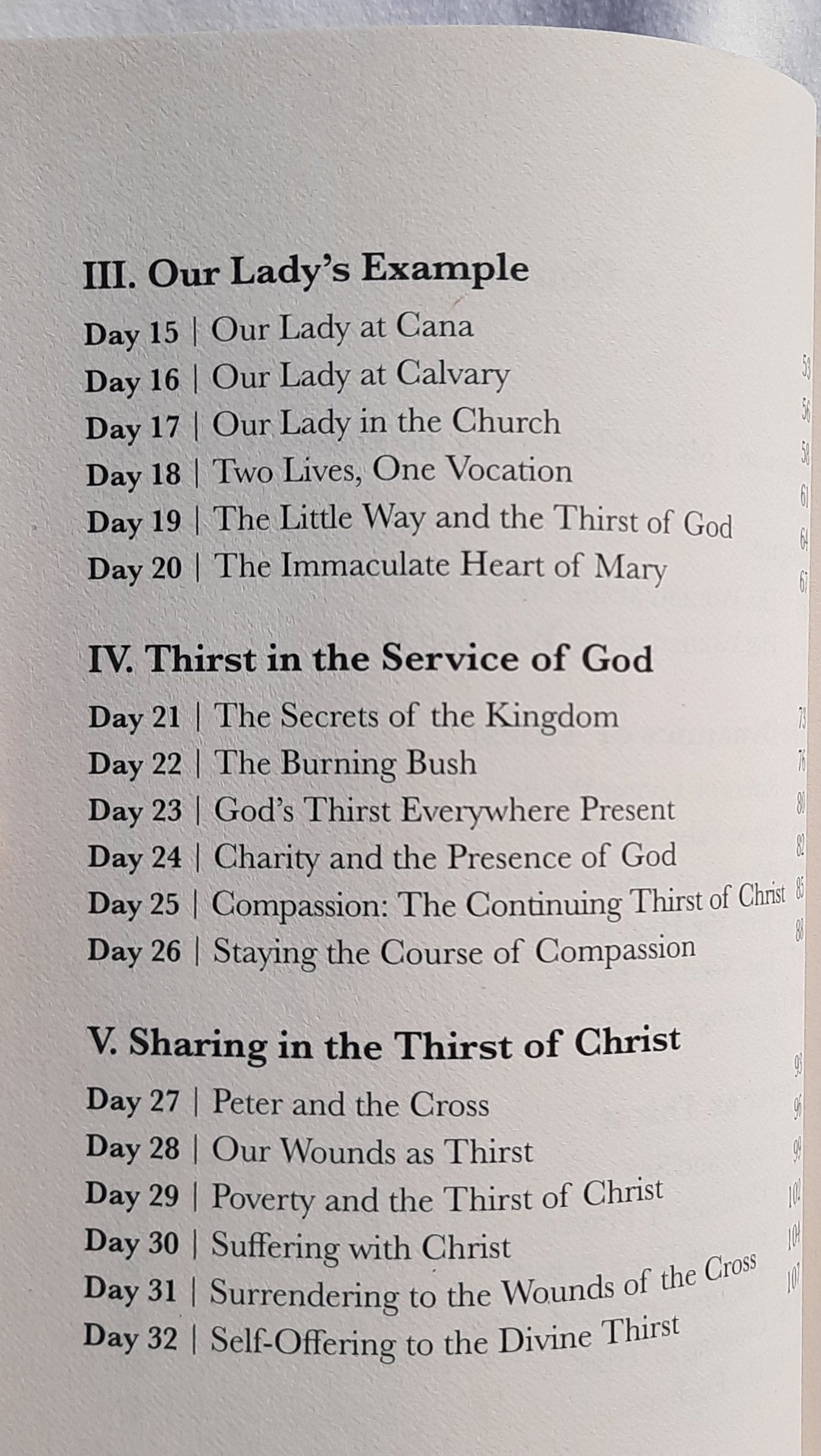 I Thirst: 40 Days with Mother Teresa by Joseph Langford (Good, 2018, PBk, 176 pages, Augustine Institute)