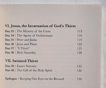 I Thirst: 40 Days with Mother Teresa by Joseph Langford (Good, 2018, PBk, 176 pages, Augustine Institute)
