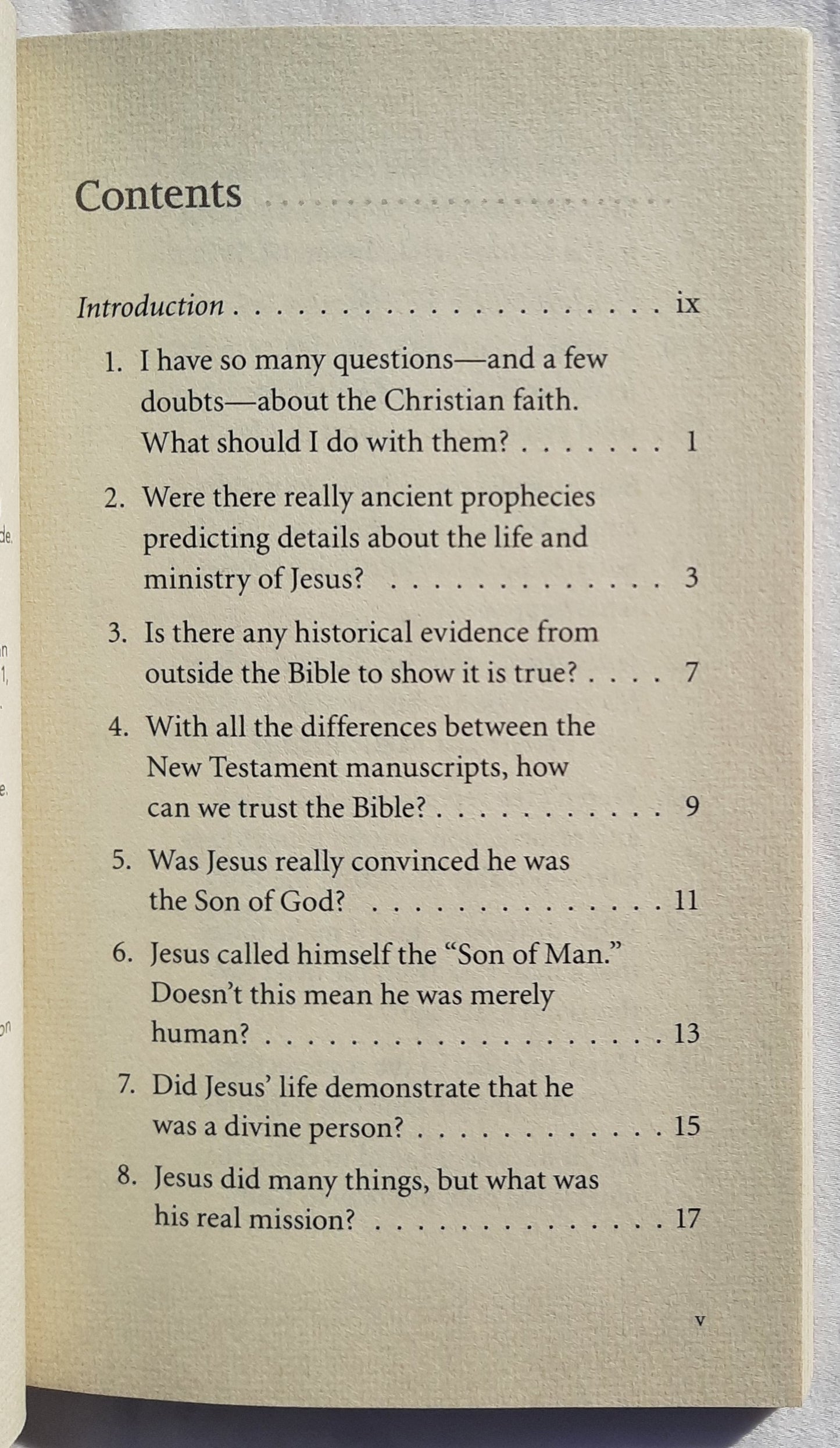 The Case for Christ Answer Booklet by Lee Strobel (Very good, 2017, Pbk, 53 pages, Zondervan)