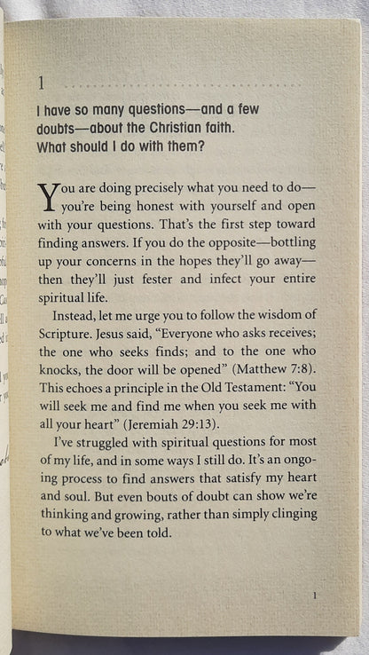 The Case for Christ Answer Booklet by Lee Strobel (Very good, 2017, Pbk, 53 pages, Zondervan)