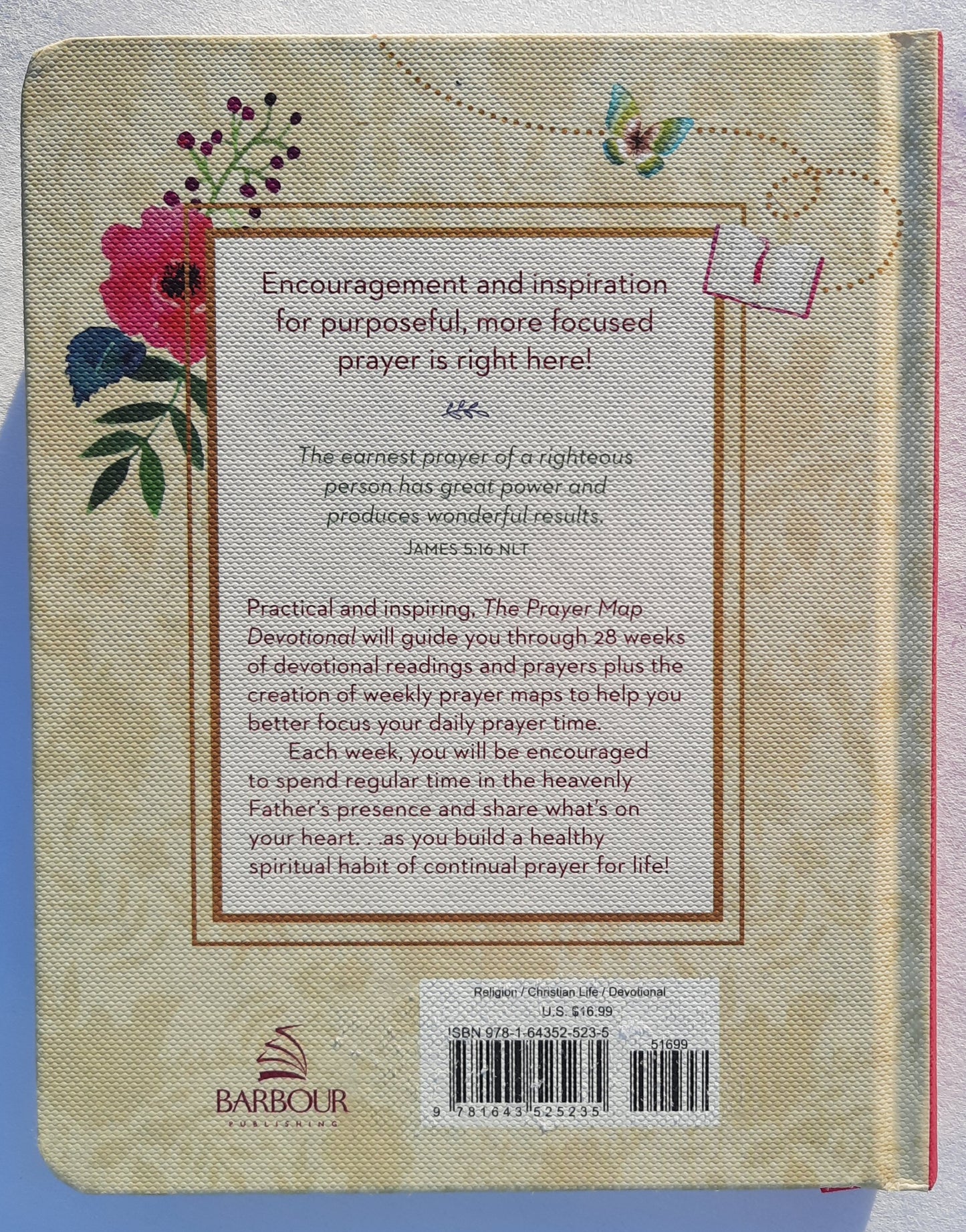 The Prayer Map Devotional von Donna K. Maltese (Neu, 2020, gebunden, 240 Seiten, Barbour Books)