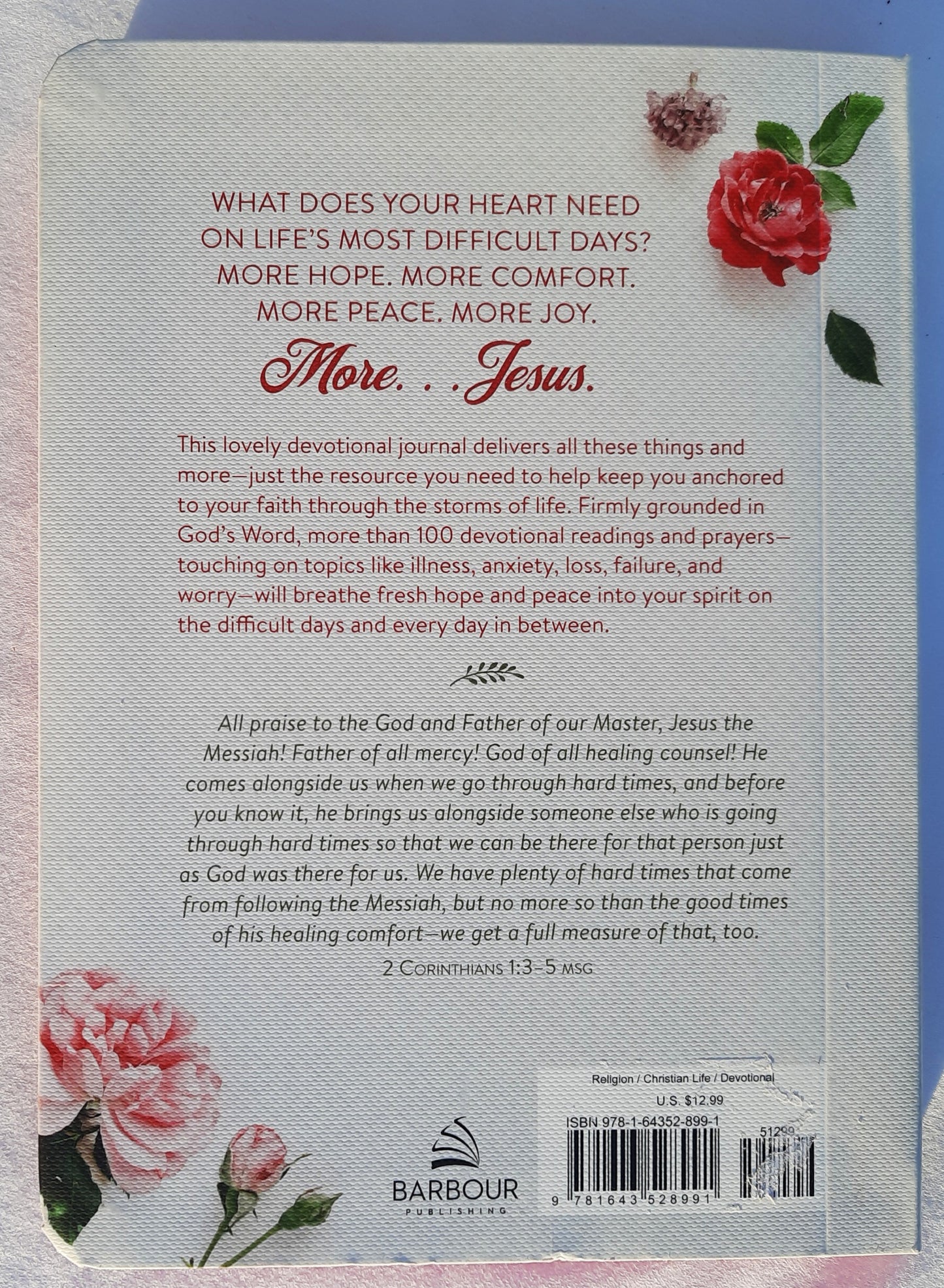 Mehr Jesus: Was dein Herz an schweren Tagen braucht von Donna K. Maltese (Neu, 2021, Paperback, 208 Seiten, Barbour Books)
