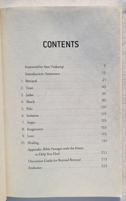 Beyond Betrayal by Phil Waldrep (Good, 2020, Pbk, 222 pages, Harvest House)