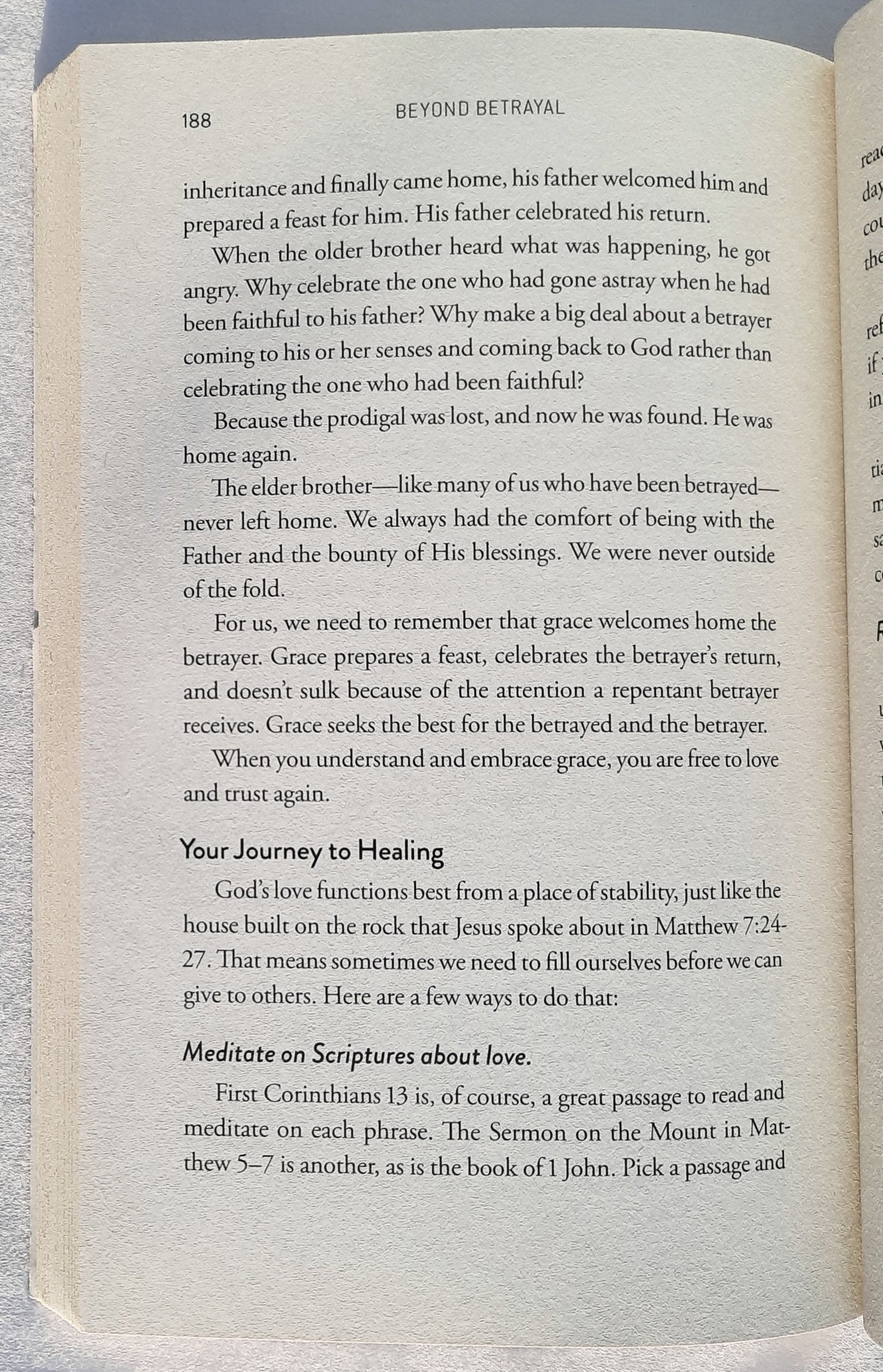 Beyond Betrayal by Phil Waldrep (Good, 2020, Pbk, 222 pages, Harvest House)