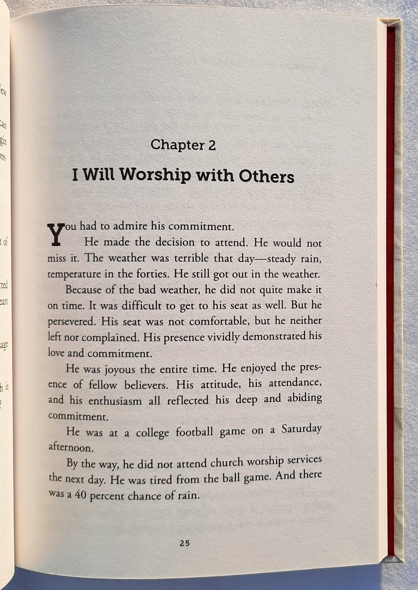 I Will! Nine Traits of the Outwardly Focused Christian by Thom S. Rainer (Very good, HC, 2015, B&H Books, 112 pgs)