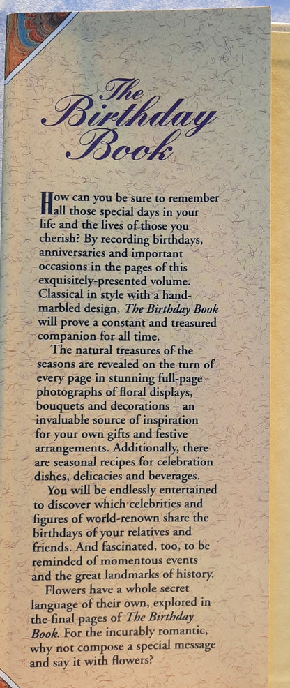 The Birthday Book von Jane Newdick; Neil Sutherland (Sehr gut, 1992, HC, Tormont Publications)