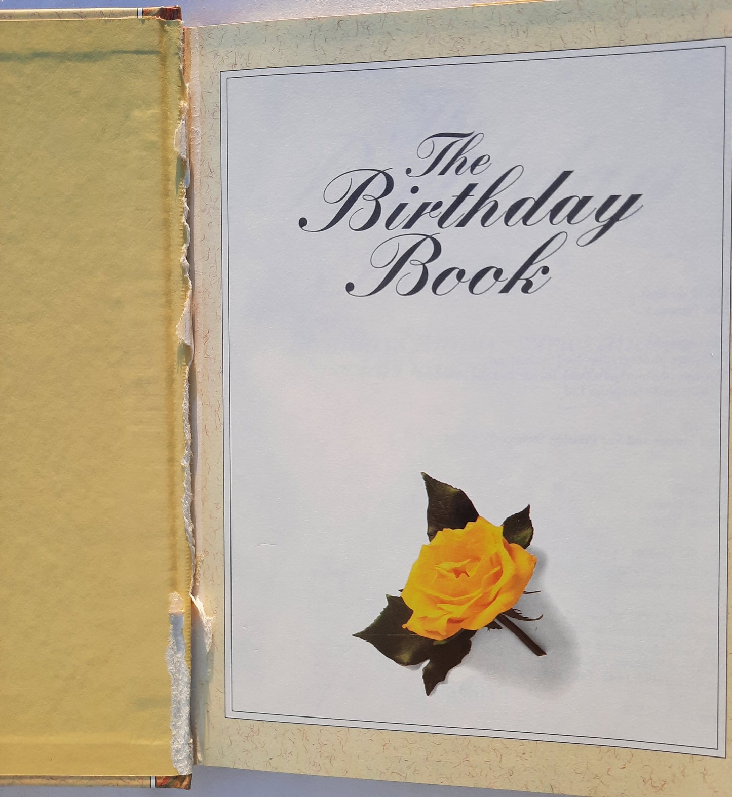 The Birthday Book von Jane Newdick; Neil Sutherland (Sehr gut, 1992, HC, Tormont Publications)