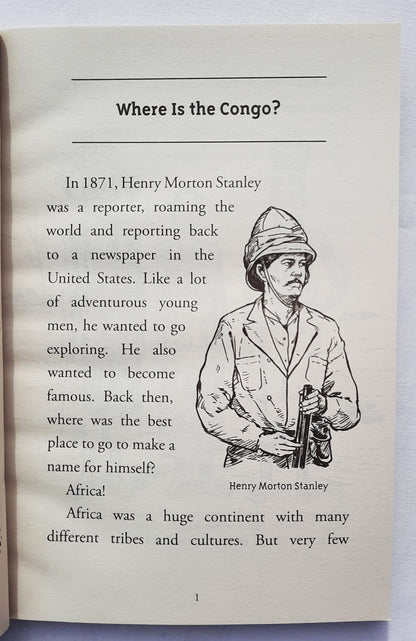 Where is the Congo? by Megan Stine (New, 2020, Pbk, 112 pages, Scholastic)