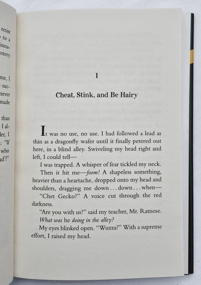 Trouble is My Beeswax #8 by Bruce Hale (Very good, 2003, HC, 128 pages, Harcourt Children)