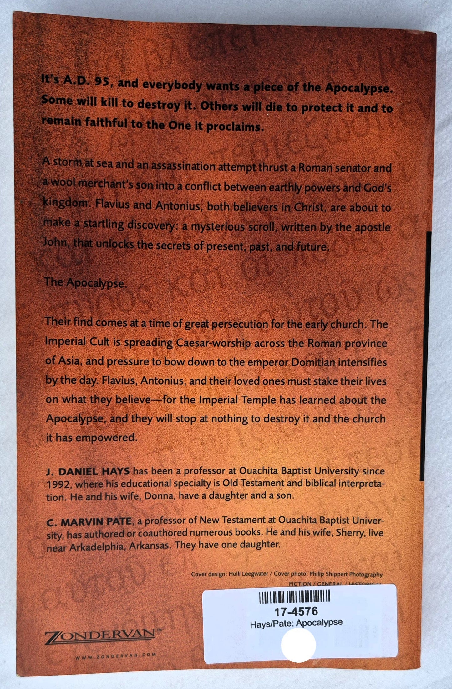 Apocalypse by J. Daniel Hays; C. Marvin Pate (Good, 2004, Pbk, 272 pages, Zondervan)