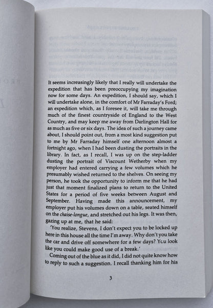 The Remains of the Day von Kazuo Ishiguro (Neu, 1990, Taschenbuch, 245 Seiten, Vintage International)