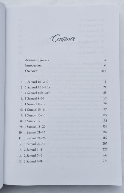 1 & 2 Samuel: Rise of the Lord's Anointed by Kay Gabrysch (New, 2014, Pbk, 464 pages, P&R Publishing)