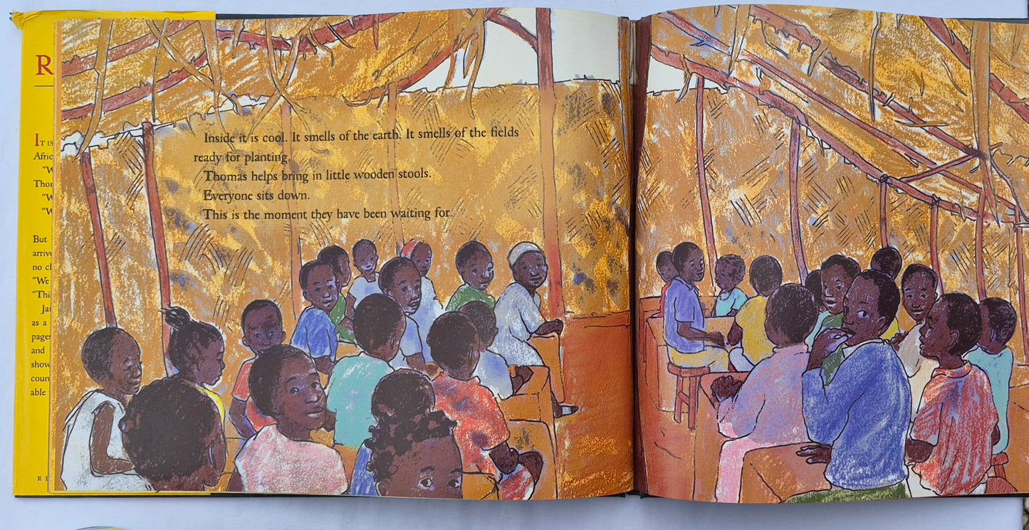 Rain School by James Rumford (New, 2010, HC, 32 pages, Houghton Mifflin Harcourt)