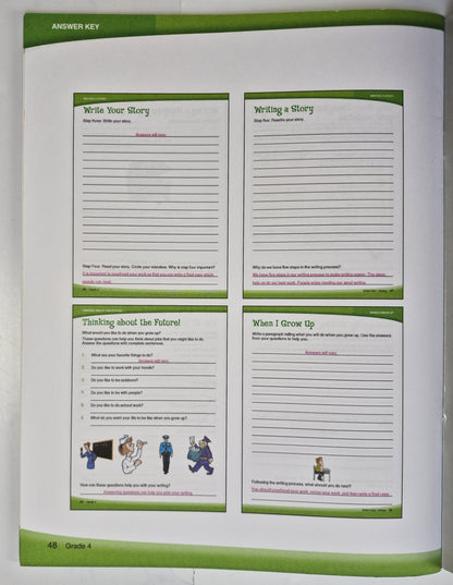 The Smart Alec Series: Writing Grade 4 by Lois Spangler (New, 2010, Pbk, 48 pages, Edgeucational Publishing)