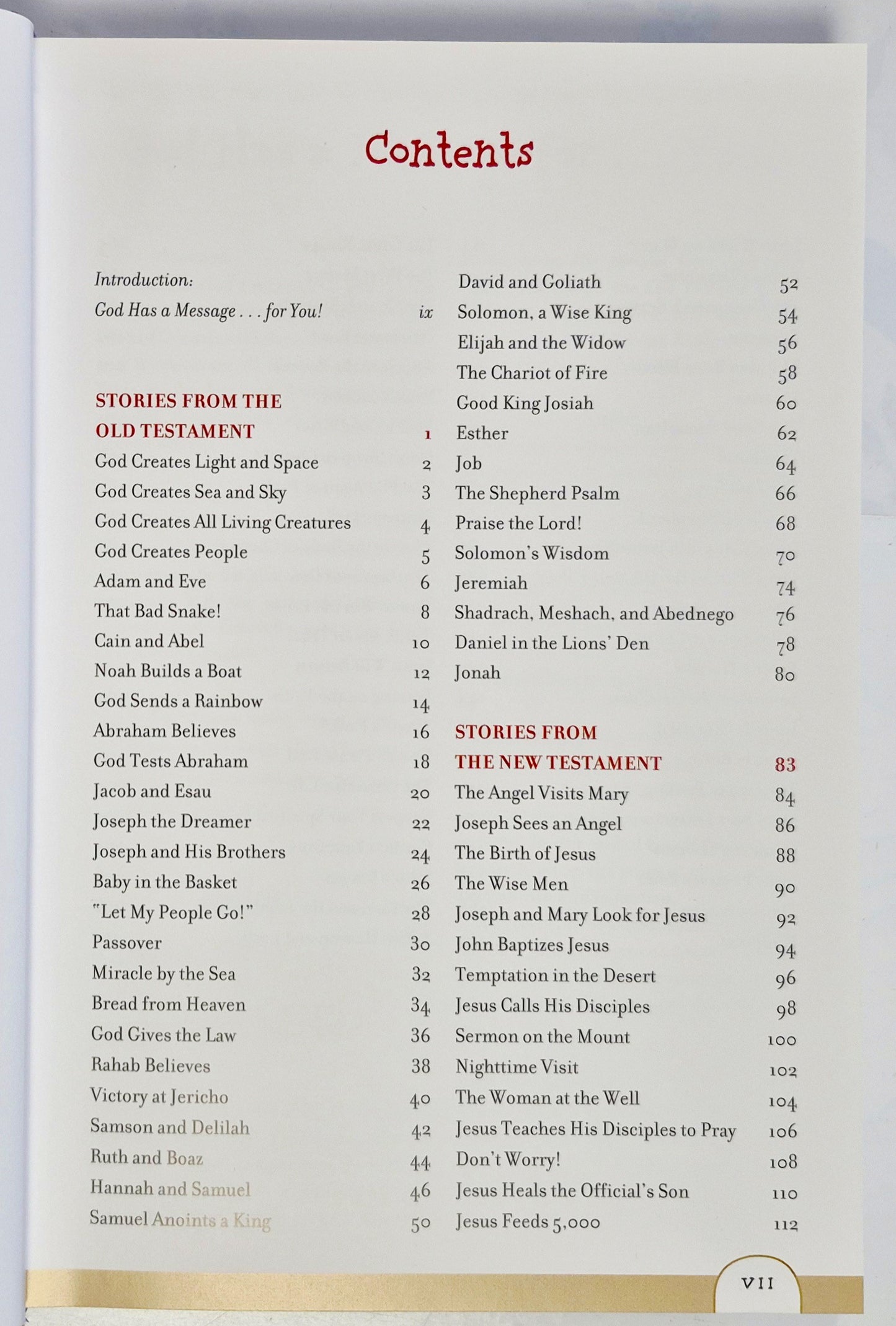 My Book of Bible Stories compiled by Tama Fortner; Natalie Carabetta (Very good, 2012, HC, 222 pages, Tommy Nelson)