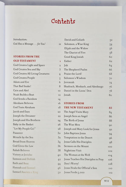 My Book of Bible Stories compiled by Tama Fortner; Natalie Carabetta (Very good, 2012, HC, 222 pages, Tommy Nelson)