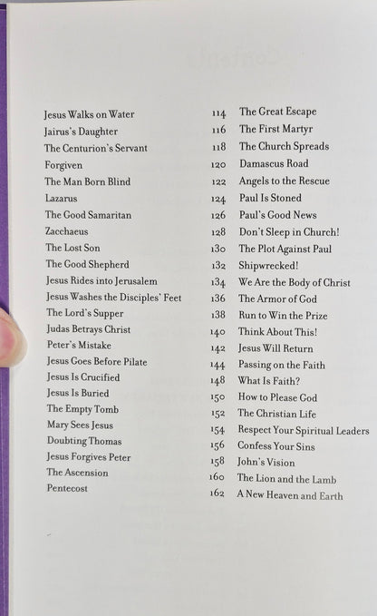 My Book of Bible Stories compiled by Tama Fortner; Natalie Carabetta (Very good, 2012, HC, 222 pages, Tommy Nelson)