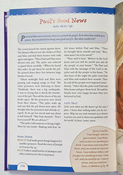 My Book of Bible Stories compiled by Tama Fortner; Natalie Carabetta (Very good, 2012, HC, 222 pages, Tommy Nelson)