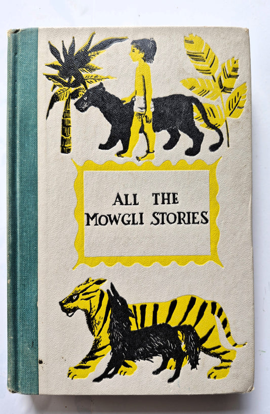 All the Mowgli Stories by Rudyard Kipling (Very Good, 1956, HC, 287 pages, Junior Deluxe Edition)