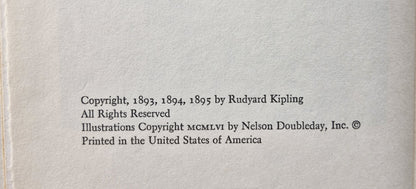 All the Mowgli Stories by Rudyard Kipling (Very Good, 1956, HC, 287 pages, Junior Deluxe Edition)