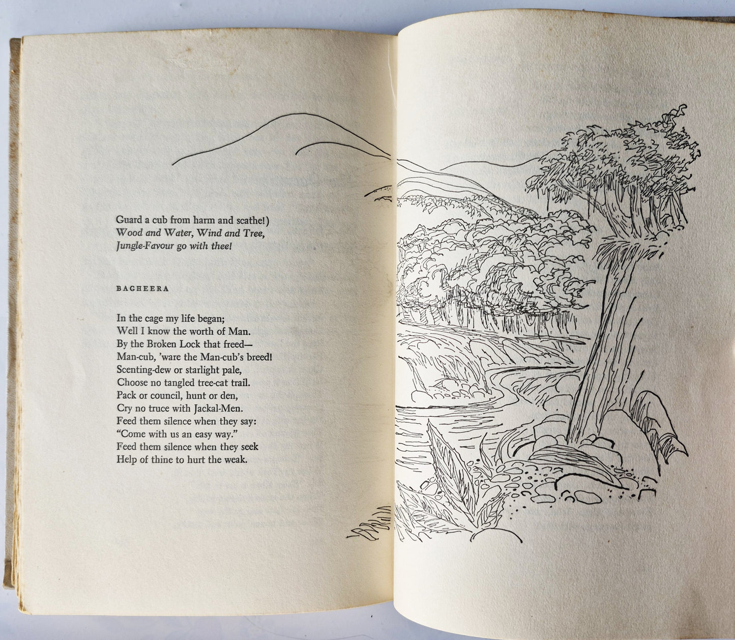 All the Mowgli Stories by Rudyard Kipling (Very Good, 1956, HC, 287 pages, Junior Deluxe Edition)