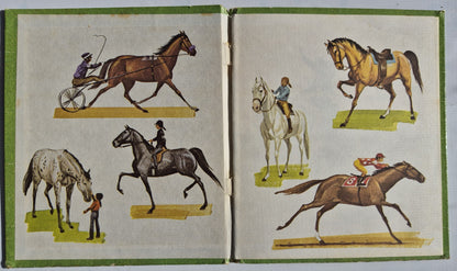 My Little Book of Horses by Jane Dwyer Walrath; Tom Dunnington (Very Good, 1974, HC, 24 pages, Whitman Tell-A-Tale)