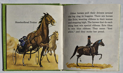 My Little Book of Horses by Jane Dwyer Walrath; Tom Dunnington (Very Good, 1974, HC, 24 pages, Whitman Tell-A-Tale)