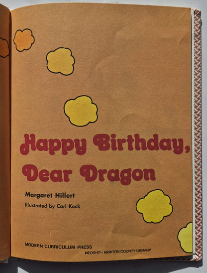 Happy Birthday, Dear Dragon von Margaret Hillert; Carl Kock (Gut, 1997, HC, Modern Curriculum Press)