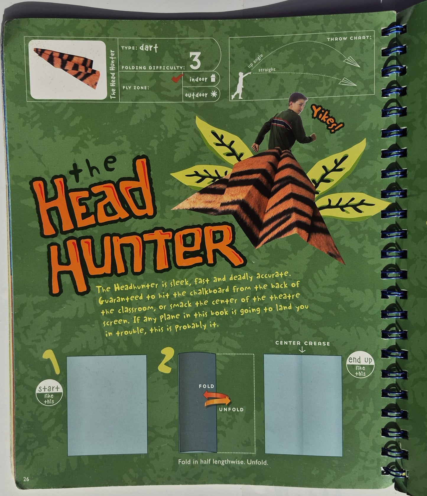 Klutz Book of Paper Planes von Doug Stillinger (Sehr gut, 2004, Spiralbindung, 55 Seiten, Klutz)