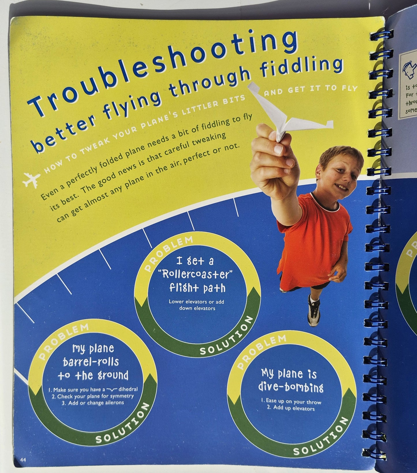 Klutz Book of Paper Planes von Doug Stillinger (Sehr gut, 2004, Spiralbindung, 55 Seiten, Klutz)