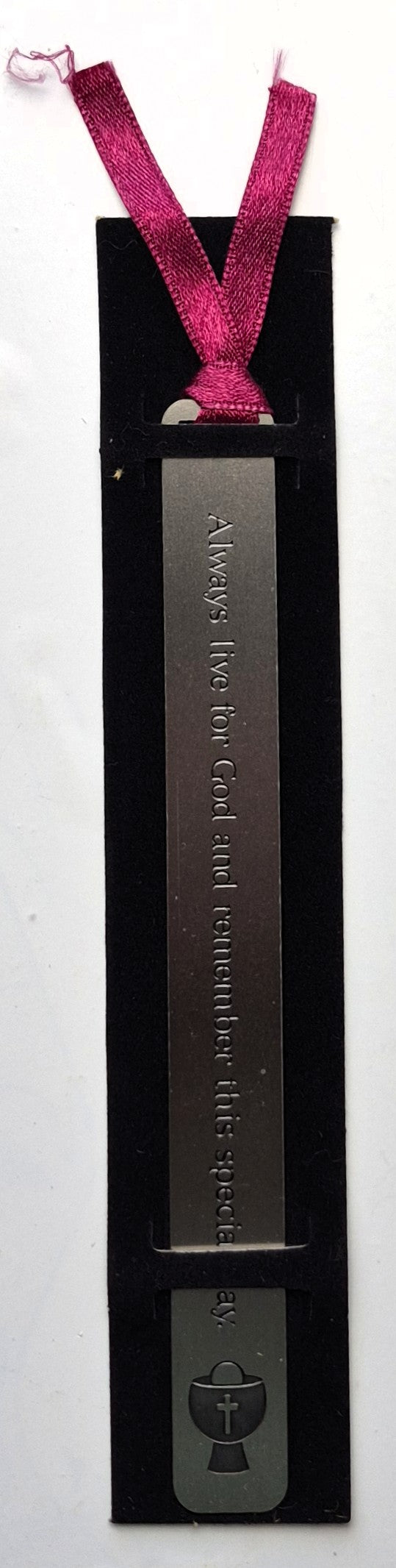 Kommunion Lesezeichen versilbert von Dicksons (Neu, 15 cm, BKM-2511)