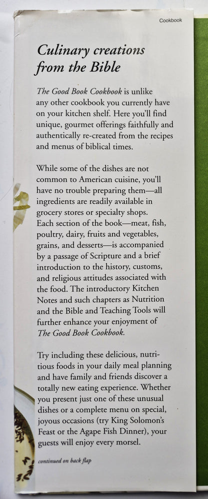 The Good Book Cookbook von Naomi Goodman, Robert Marcus (Gut, 1995, Gebunden, 96 Seiten, Revell)